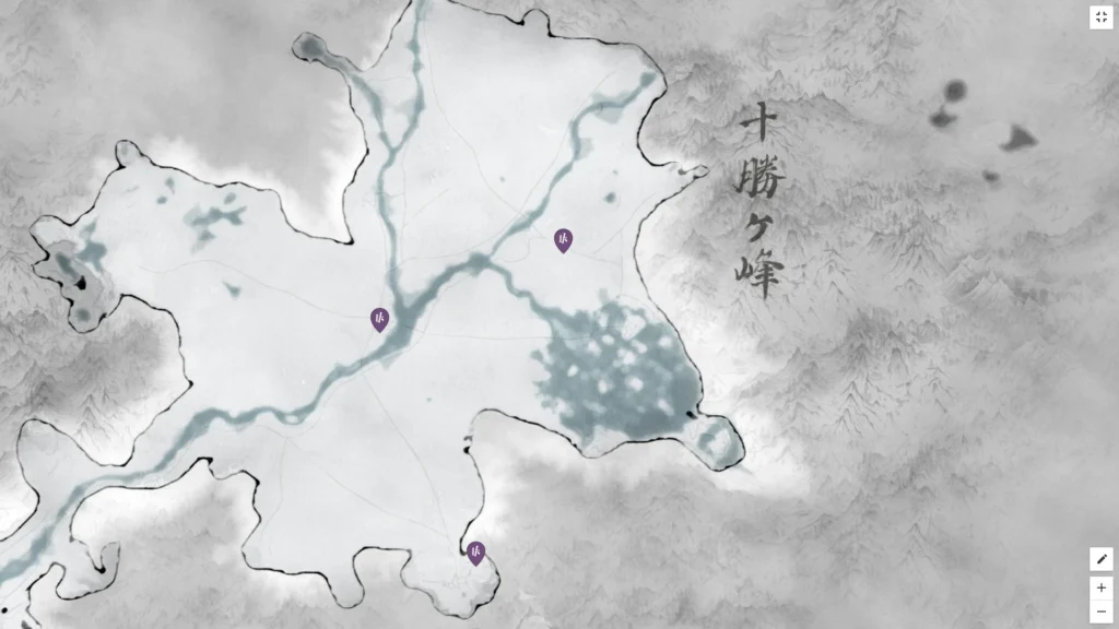 All Bamboo Strike Locations in Tokachi Range