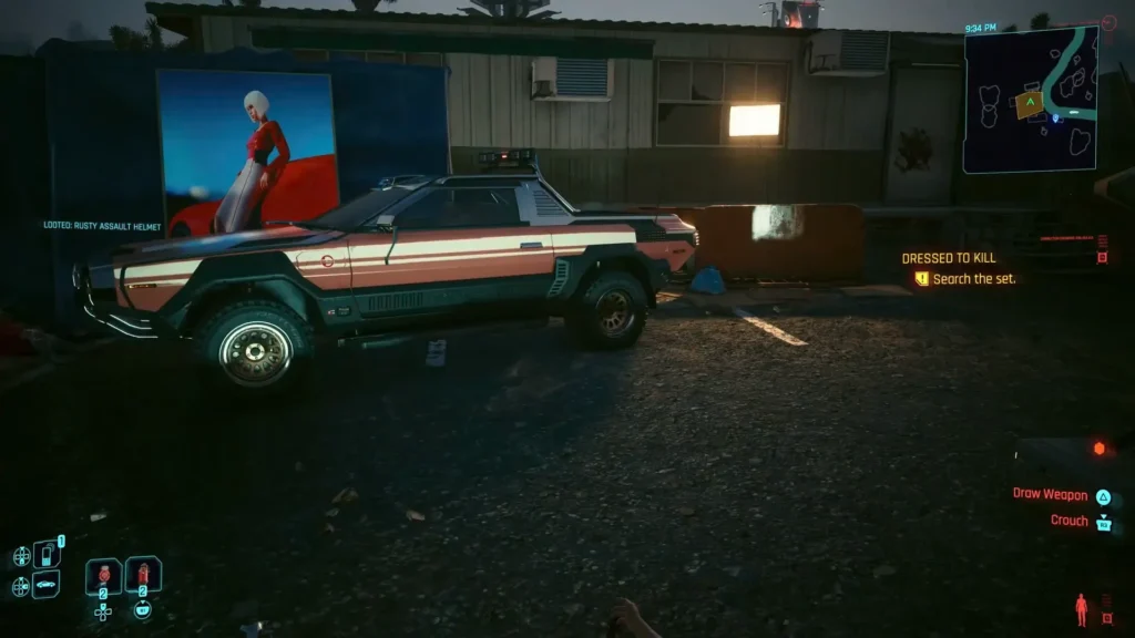 Cyberpunk 2077 Dressed to Kill Quest rewards