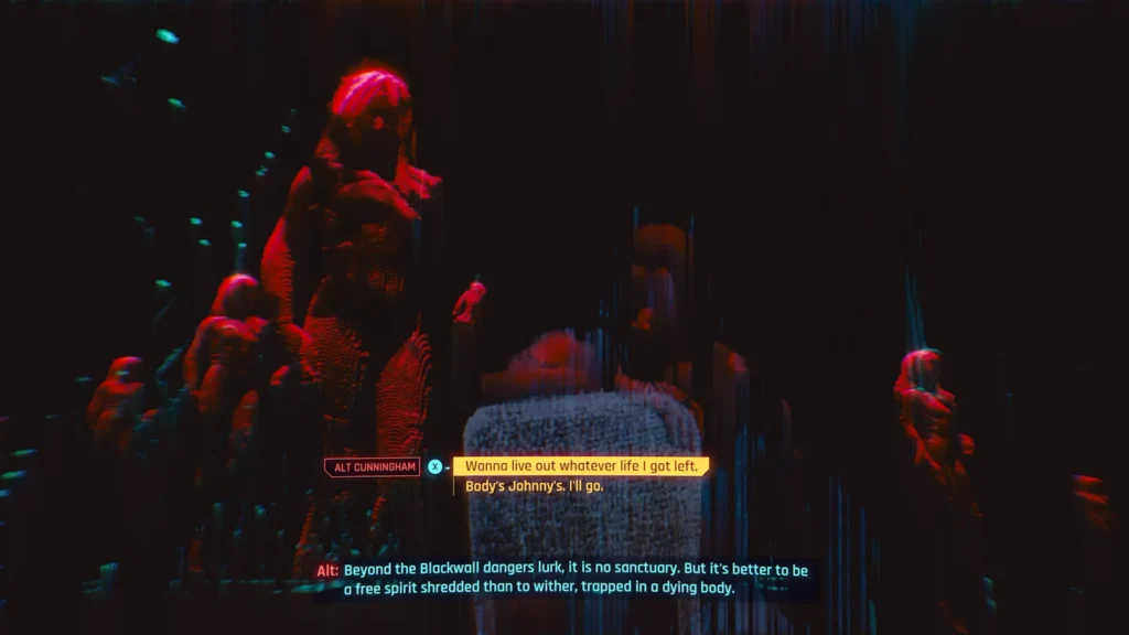 Cyberpunk 2077 Star Ending Alt choice