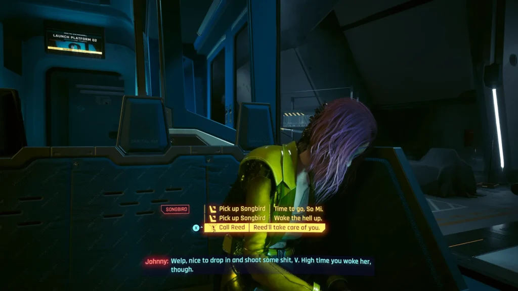 Cyberpunk 2077 Tower ending Songbirf