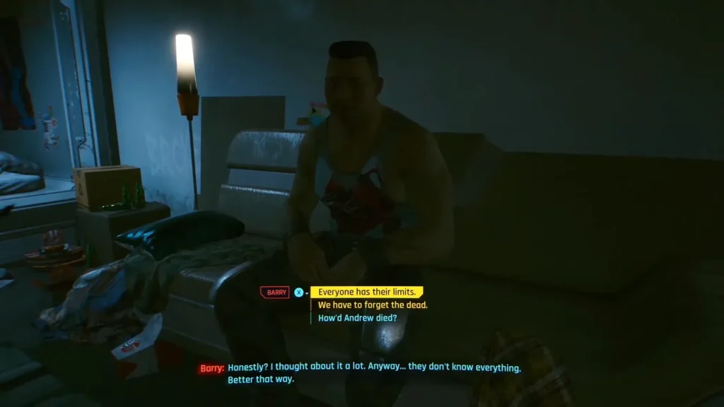 Cyberpunk 2077 Happy Together barry 4
