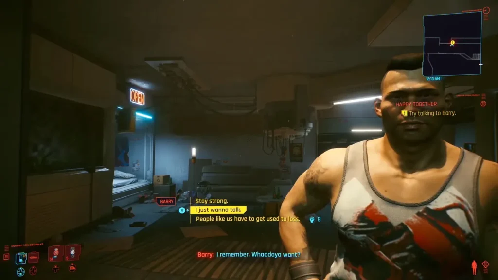 Cyberpunk 2077 Happy Together barry