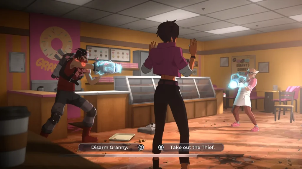 Dispatch Granny’s Donuts Mission