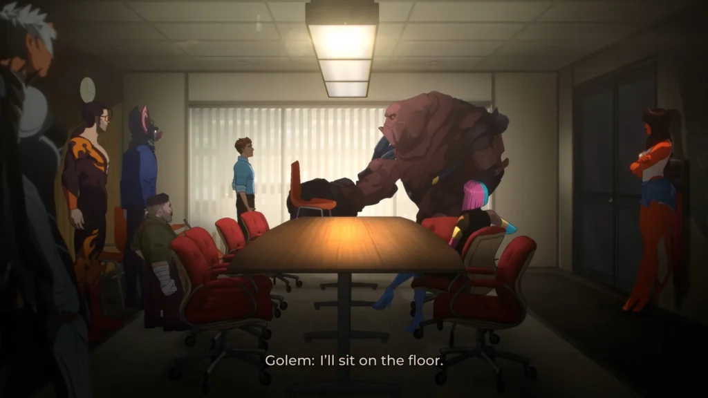 Dispatch golem and the chair choice