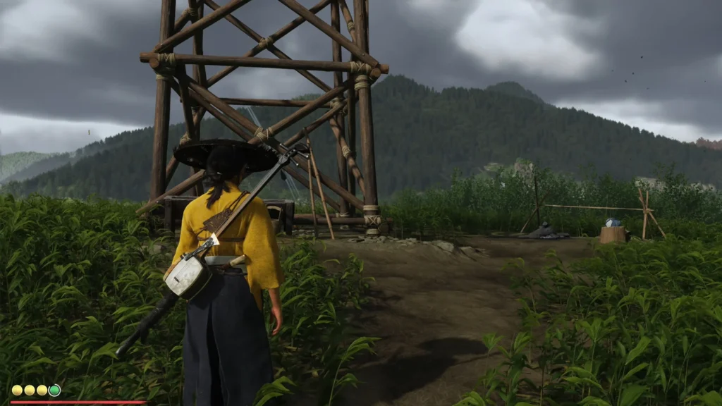 Nupur River Bamboo Strike location in Yotei Grasslands - Ghost of Yotei 1