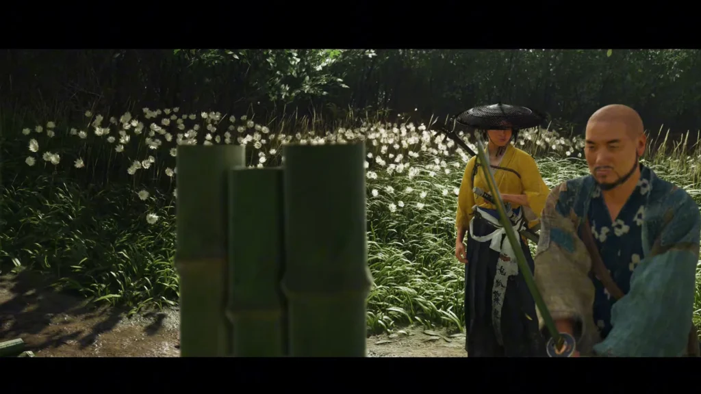 Nupur River Bamboo Strike location in Yotei Grasslands - Ghost of Yotei 4