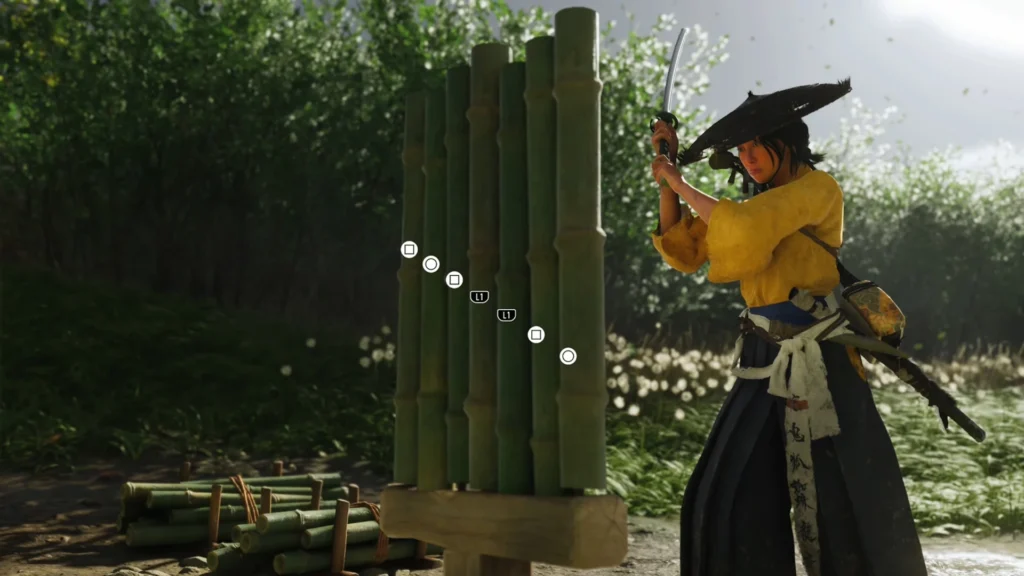 Nupur River Bamboo Strike location in Yotei Grasslands - Ghost of Yotei 7