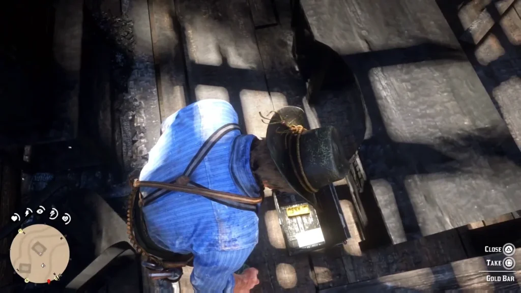 RDR2 - Limpany Gold Bar Location 4