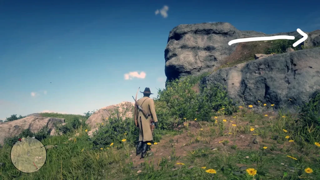 RDR2 Poisonous Trail Map 1 Treasure Location (2)2