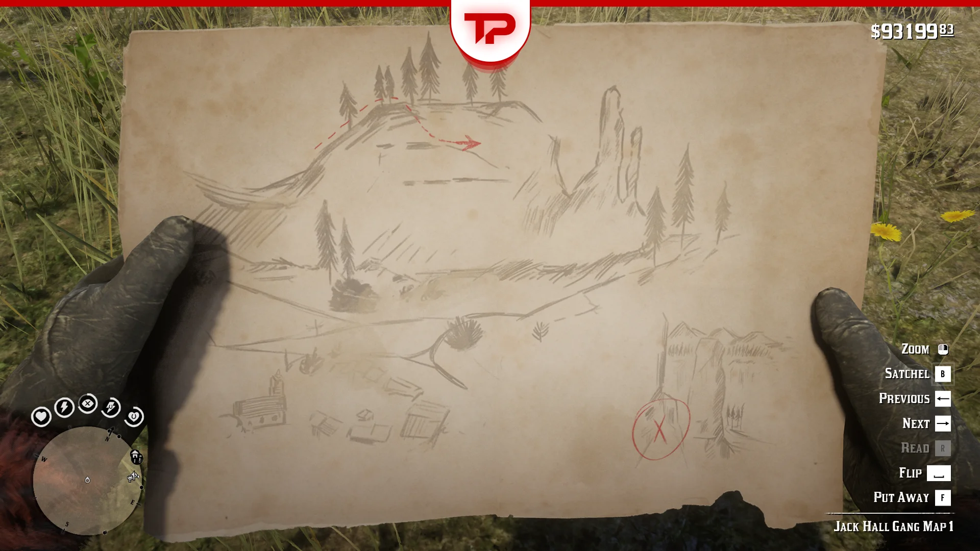 RDR2 The Jack Hall Gang Map Guide