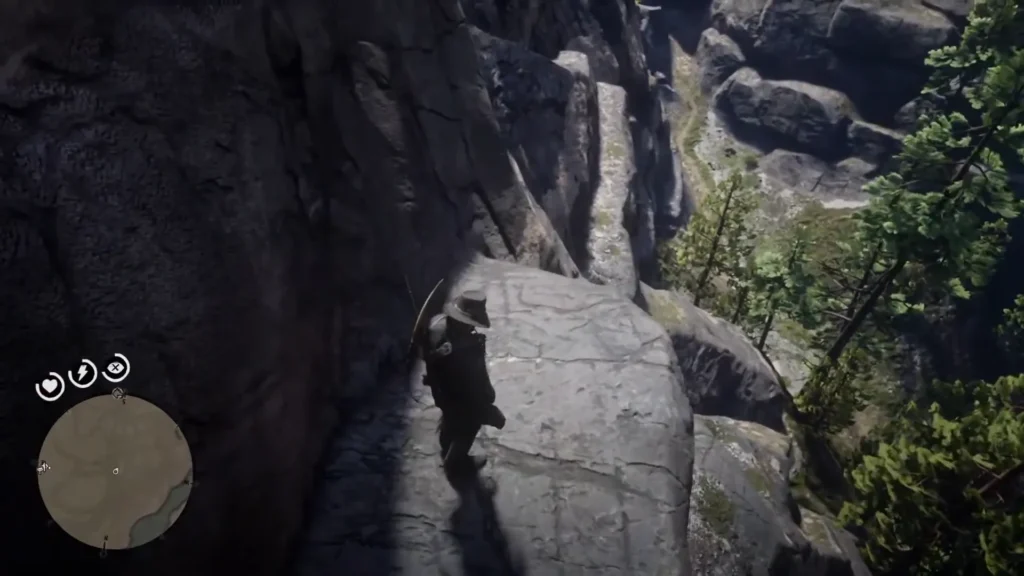 RDR2 high stakes treasure map 3 location fort wallace hill 6