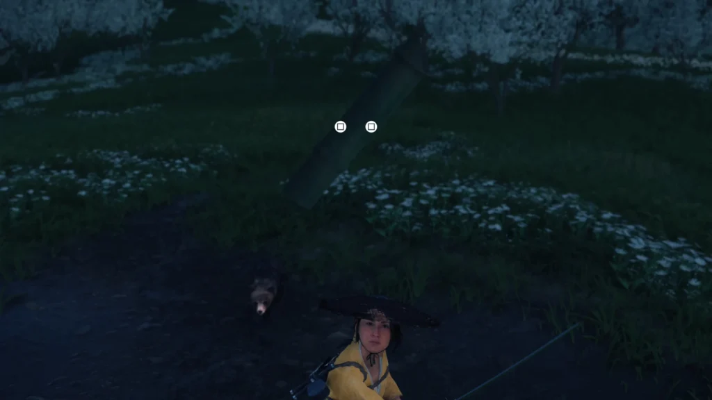 Yotei River Bamboo Strike location in Yotei Grasslands - Ghost of Yotei 2