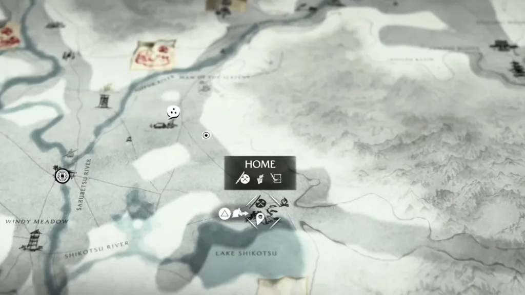 ghost of yotei Father's Bamboo Strike map location