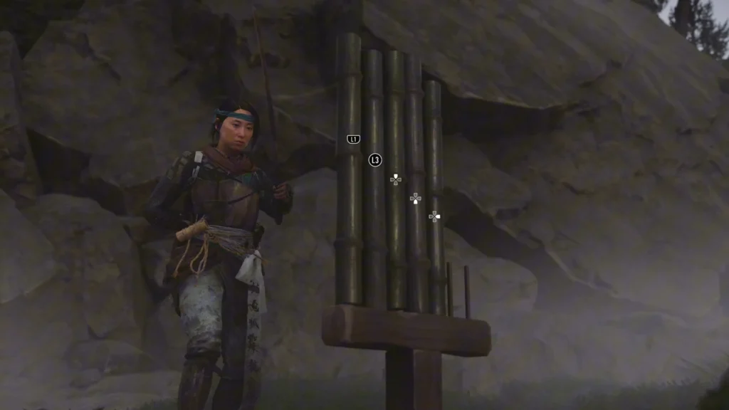 the Way of Dual Katana mission featuring Hanbei’s Bamboo Strike in Yotei Grasslands - Ghost of Yotei 2