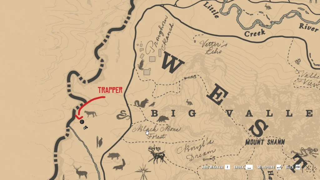 Big Valley trapper rdr2