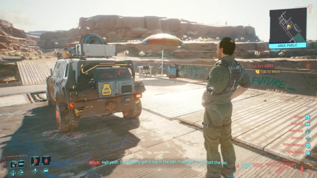 Cyberpunk 2077 I'll Fly Away Quest guide