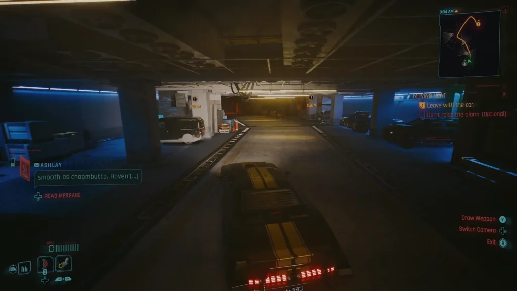 Cyberpunk 2077 Moving Heat Charon reward