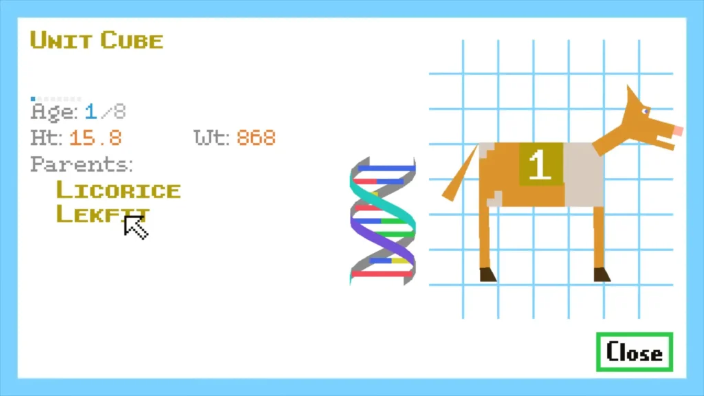 Horsey Game DNA