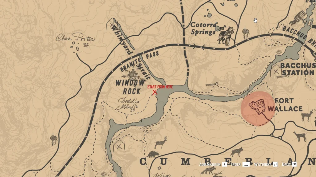 RDR2 The Strange Statues clue location