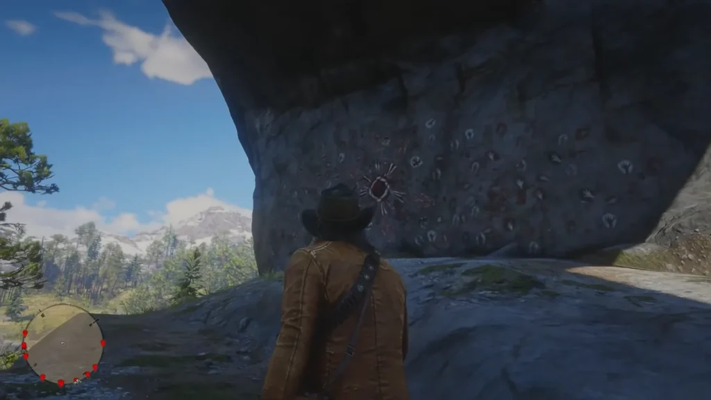 RDR2 The Strange Statues clue location 3