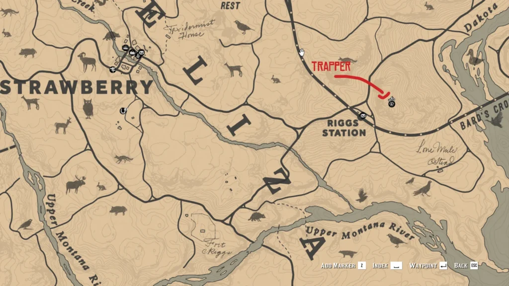 Riggs Station trapper