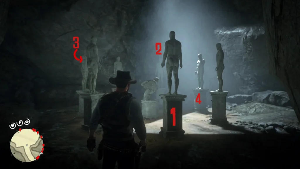 The Strange Statues Puzzle solution
