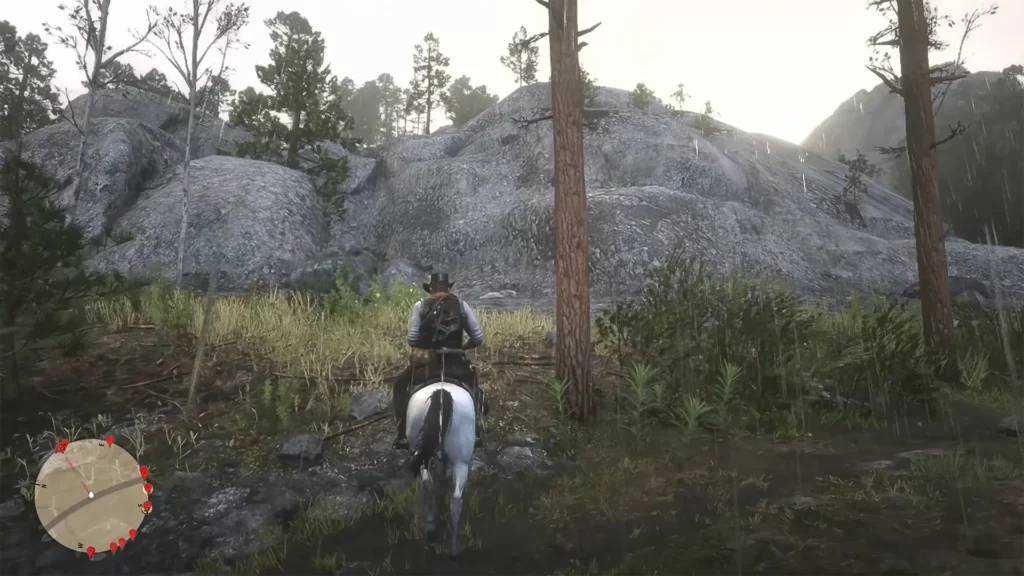The Strange Statues cave location