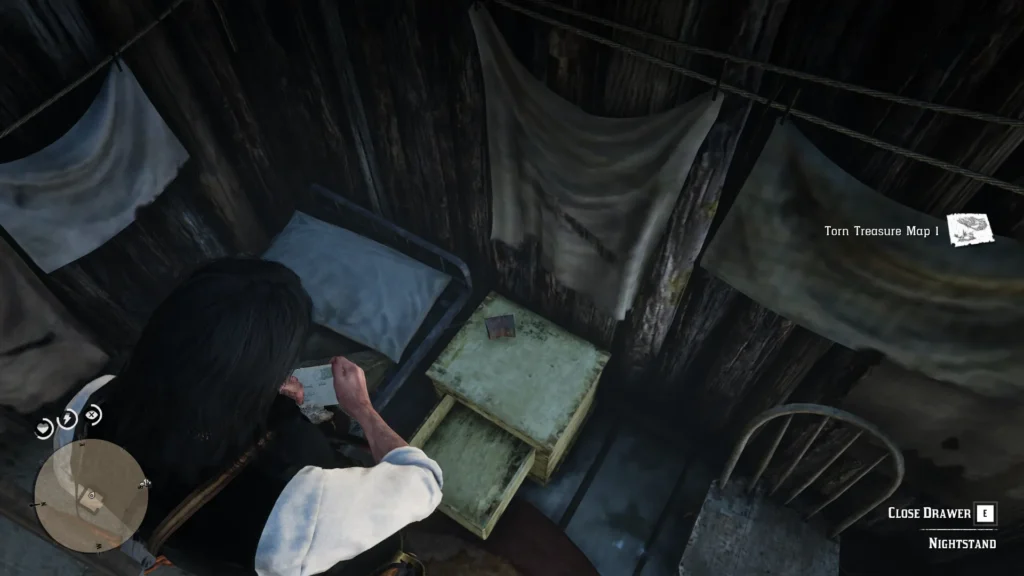 Torn Treasure Map 1 Location hermit woman (1)