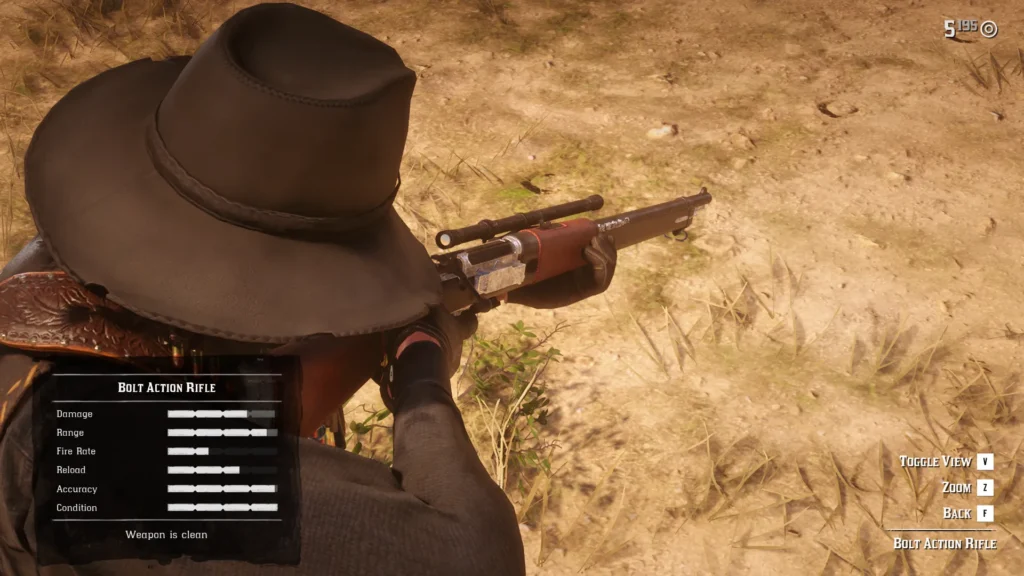 All RDR2 Rifles Bolt Action Rifle