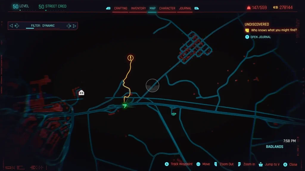 Cyberpunk 2077 Murk Man Returns Again Once More Forever Quest location