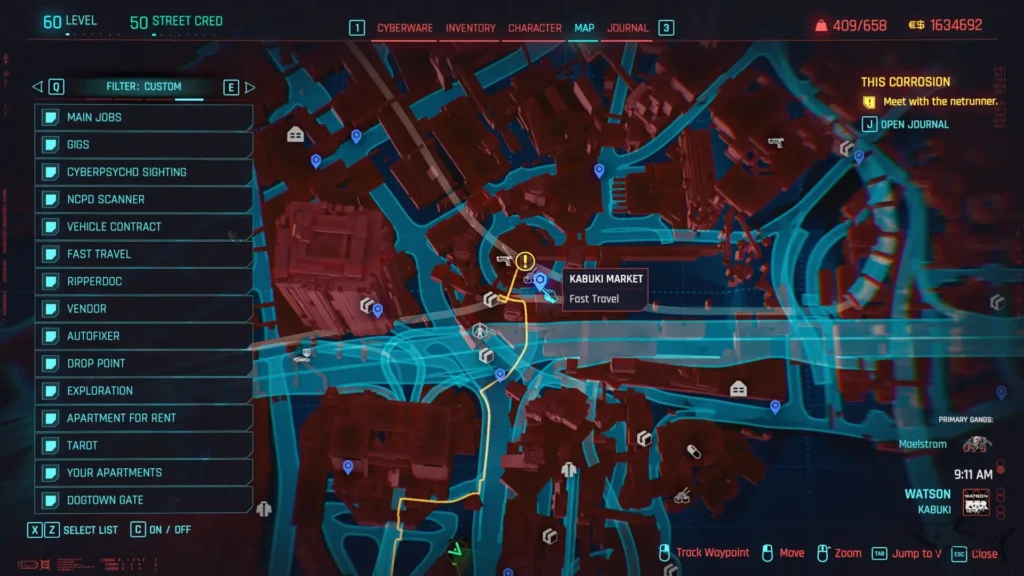 Cyberpunk 2077 This Corrosion Quest Walkthrough Location