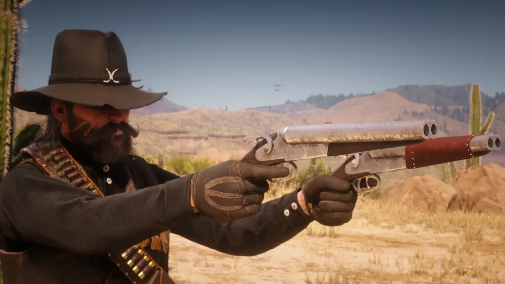 RDR2 Best Shotguns Sawed-Off Shotgun