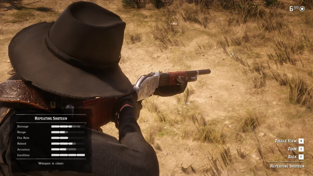 RDR2 Shotguns Repeating Shotgun