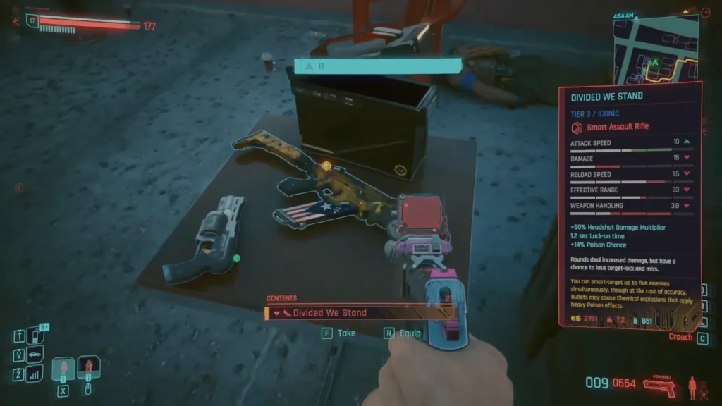 Stadium Love Side Gig Quest Guide in Cyberpunk 2077 Reward