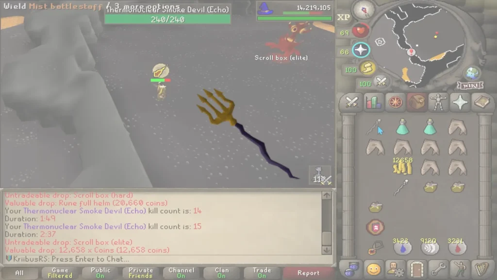 What is the OSRS Shadowflame Quadrant