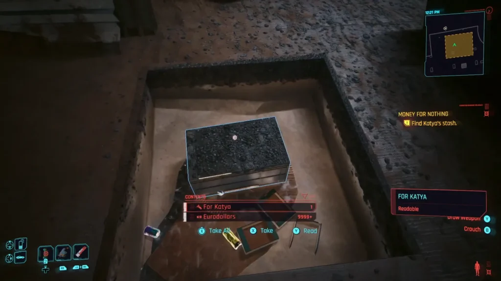 Money For Nothing Quest Rewards