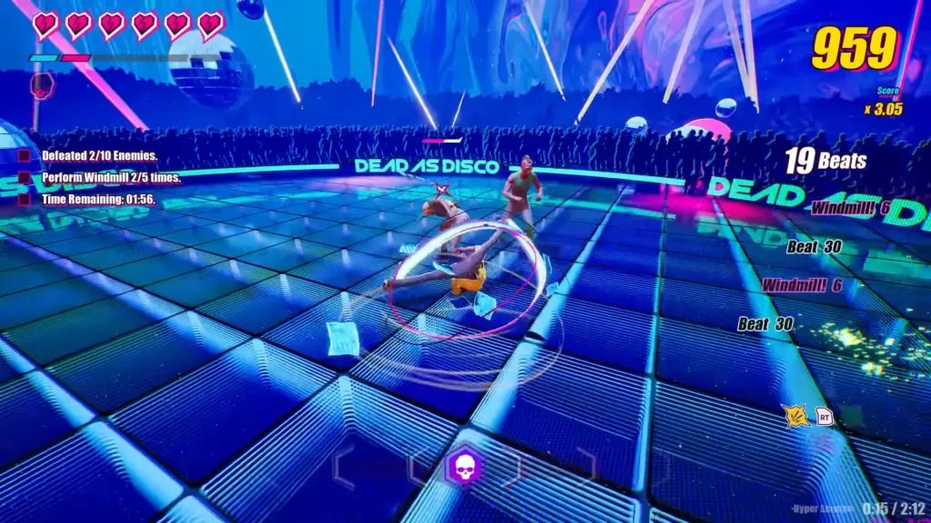 Arora Dead as Disco the Windmill Kick