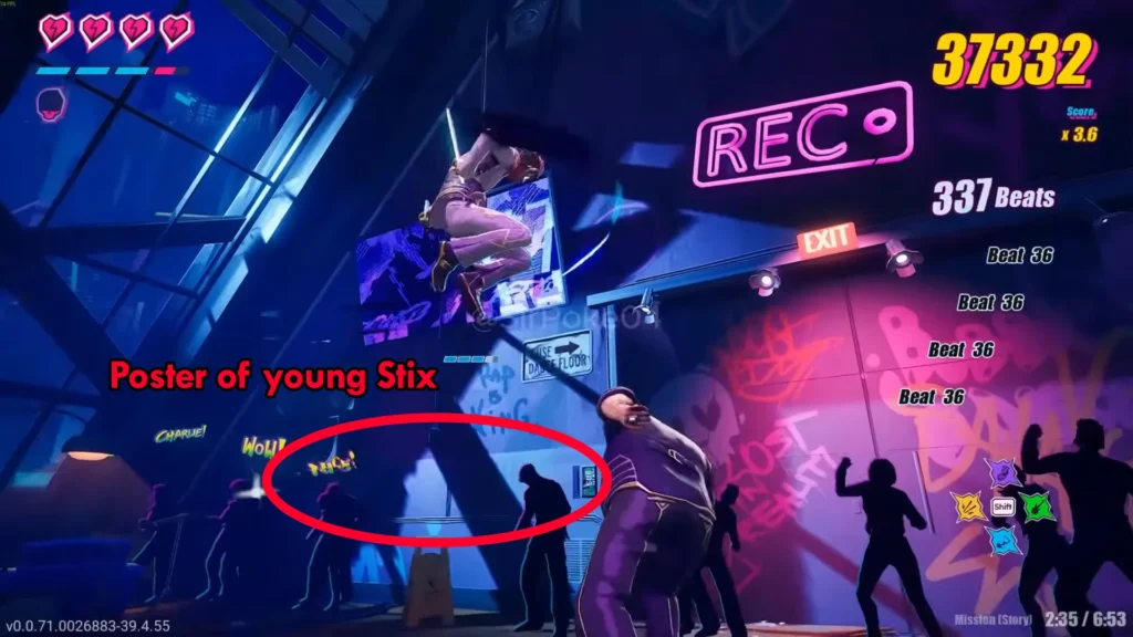 Dead as Disco Prophet Mission Poster of young Stix