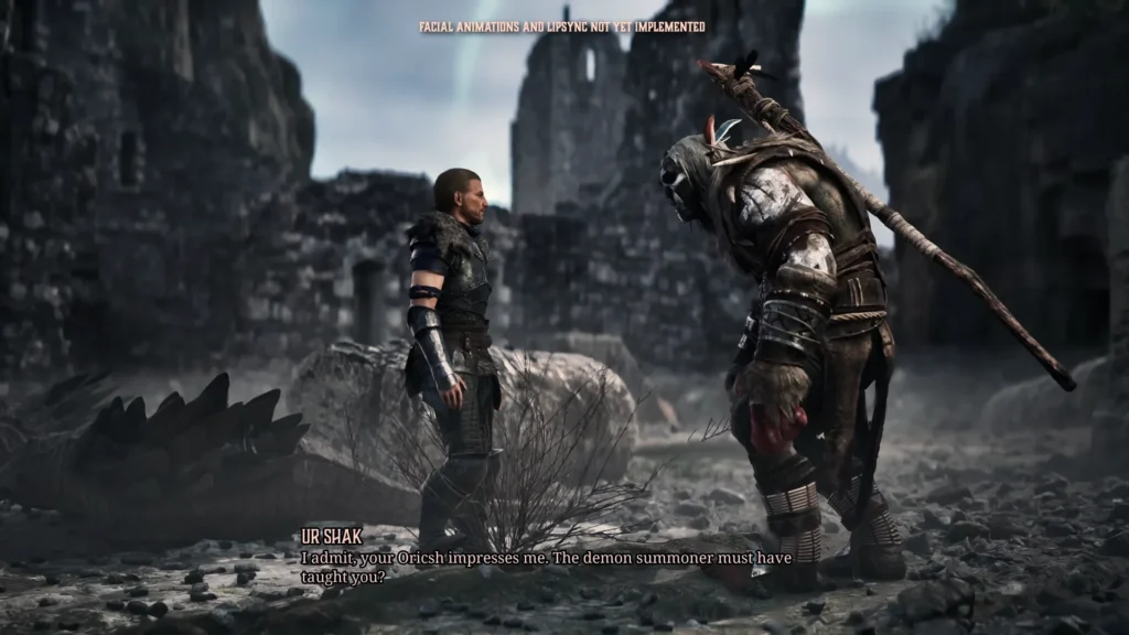 Gothic 1 Remake Voice Actors Adam Diggle as Ur'Shak and Various Characters