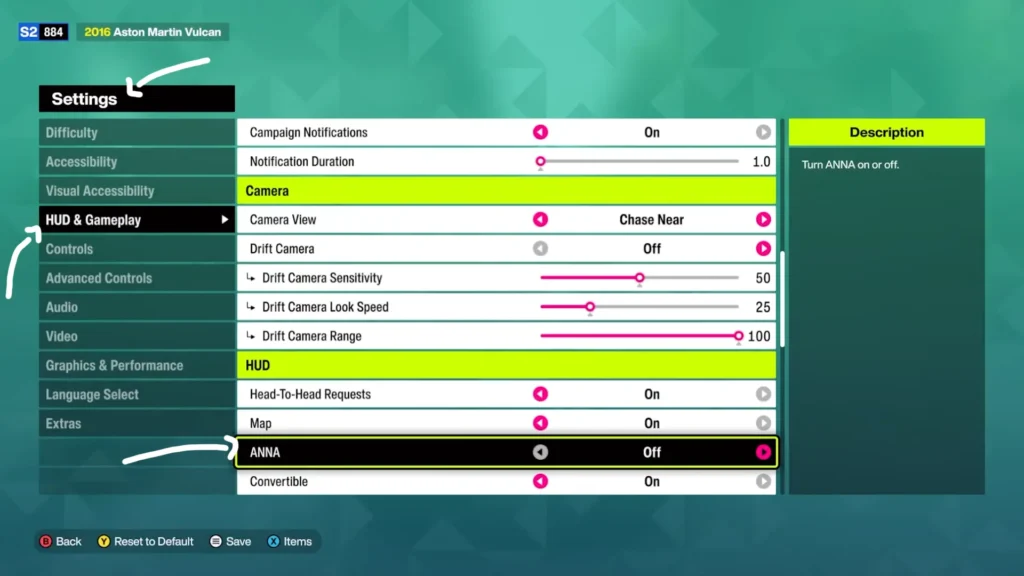 How to Turn Off ANNA in Forza Horizon 6 (1)