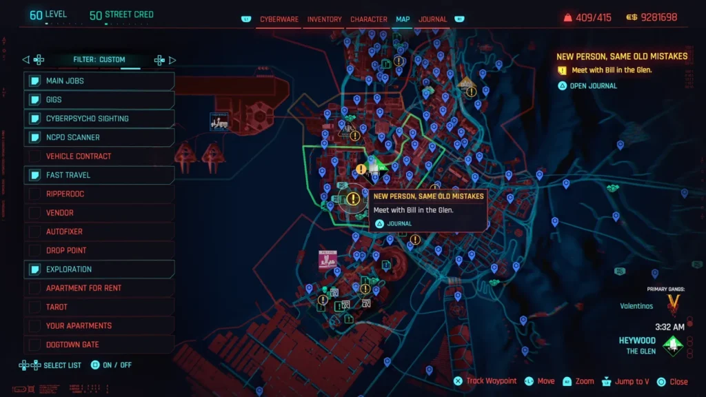 New Person, Same Old Mistakes Quest location