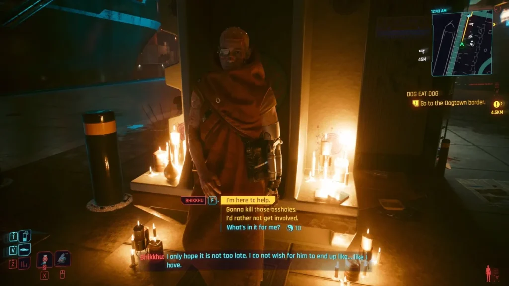 How to Unlock Cyberpunk 2077 Losing My Religion monk