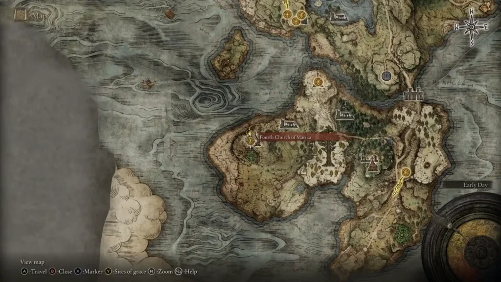 Elden Ring Fourth Church of Marika Sacred Tear