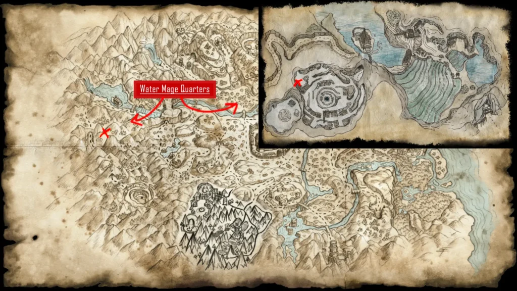 Gothic 1 remake grapes Location