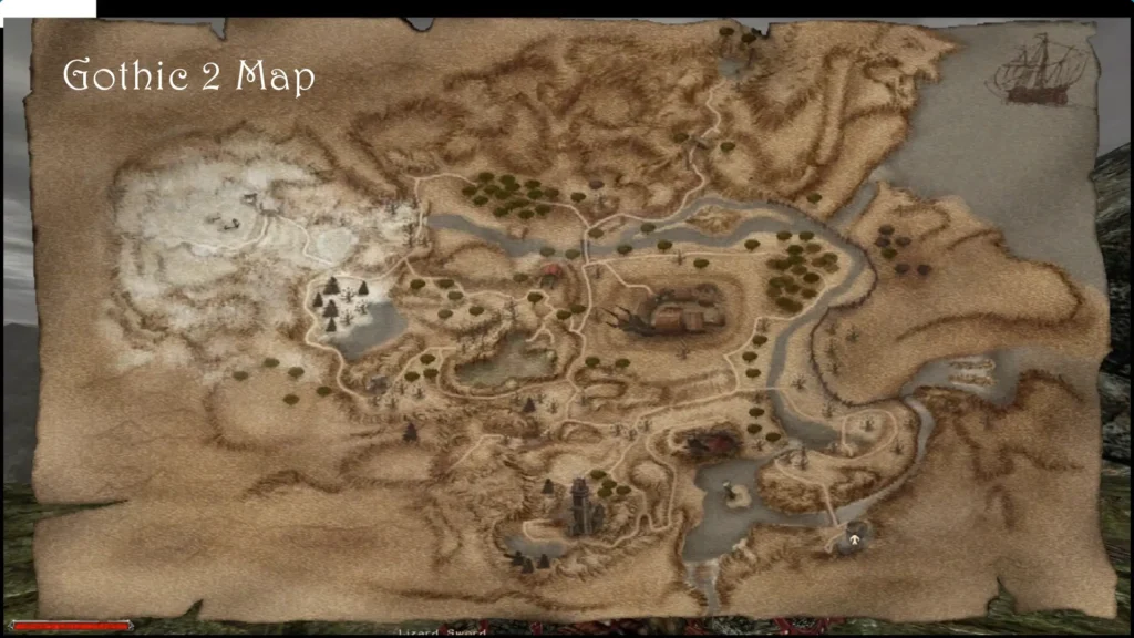 Gothic 2 Map