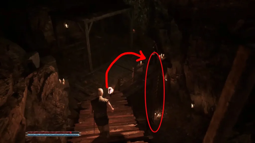 The ladder you should climb down with
