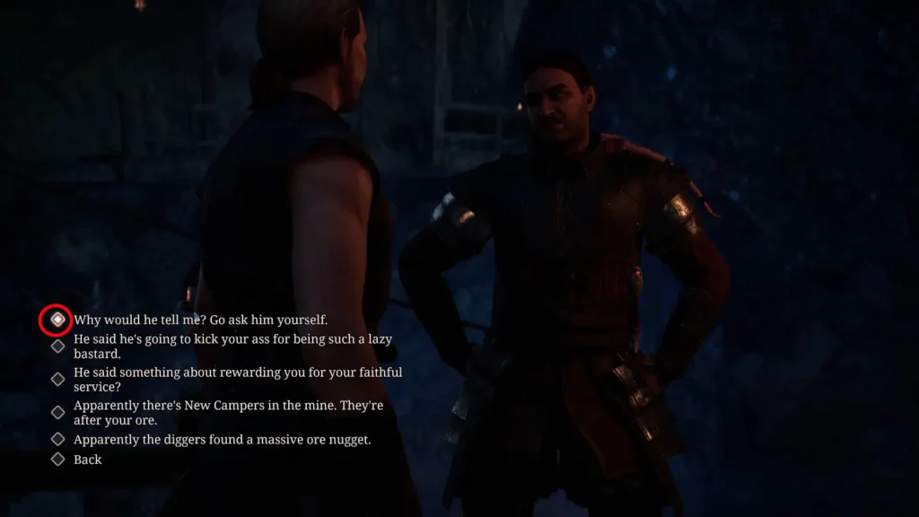 The last part of luring Aaron away
