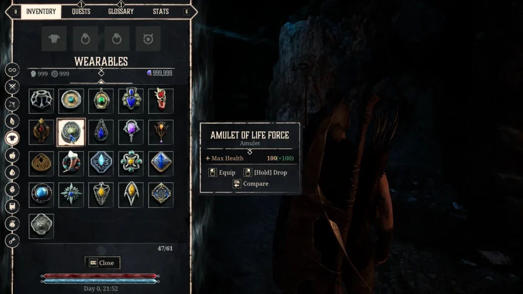 Gothic Remake Amulet of Life Force