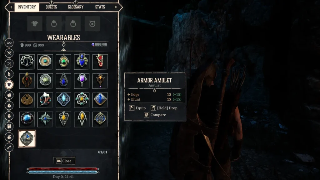 Gothic Remake Armor Amulet