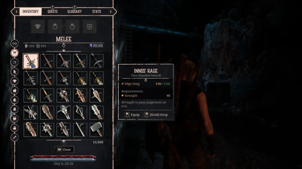 Gothic Remake Innos' Rage Stats